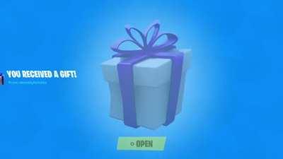 i wonder what’s inside this gift!