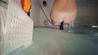 I'd join her in the shower.