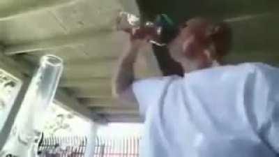 Smoking a Carolina Reaper