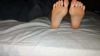 do you want to kneel at the edge of my bed?