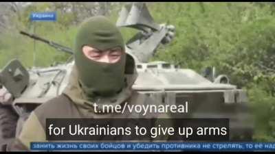 Buryat occupier asks Ukrainian soldiers to go home... in Ukraine