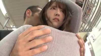 Yua Gets Dirty On The Train