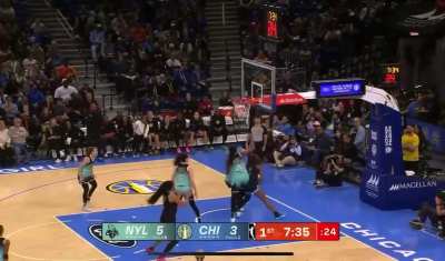 Angel Reese gets 5 rebounds in 20 seconds