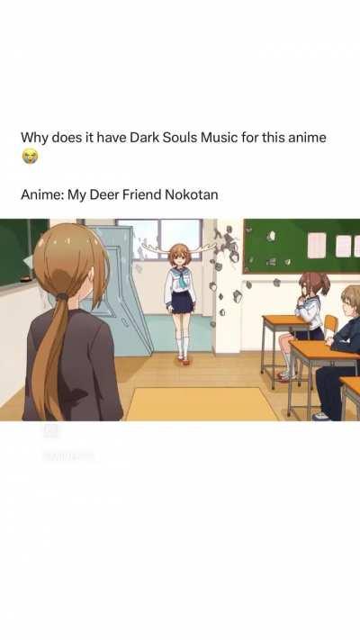 Deer Girl, the living nightmare come true.