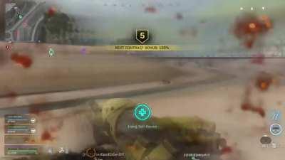 Unreal Most wanted mid-air revive!! I don't think this has happened before.