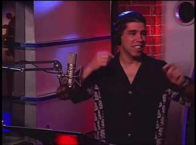 Benjy tests a new butt cleaning invention