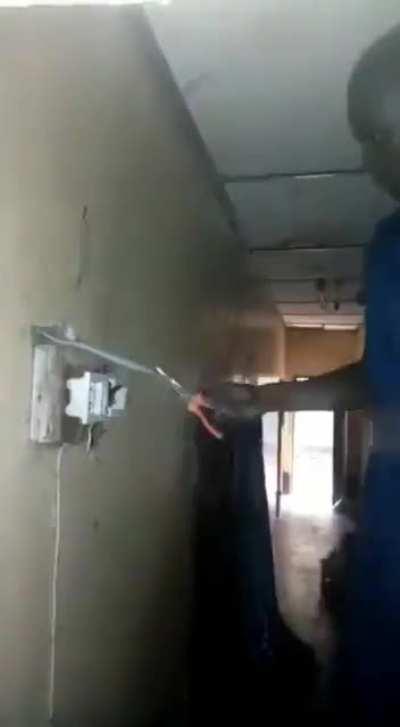 bro got respwaned on the ceiling