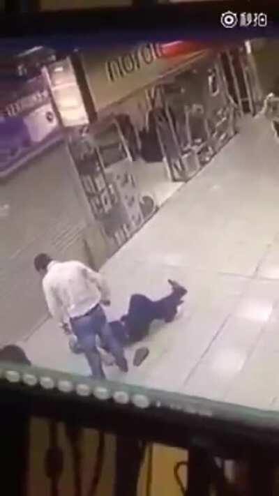 Let's confront a boxer. What could go wrong?