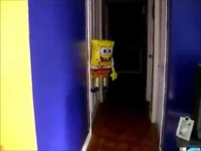 Spongebob balloon gives me the creeps
