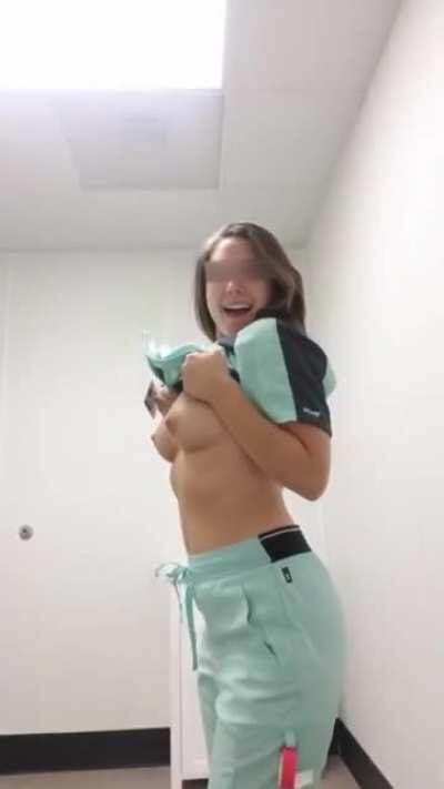 First time posting anything in my scrubs 🙈