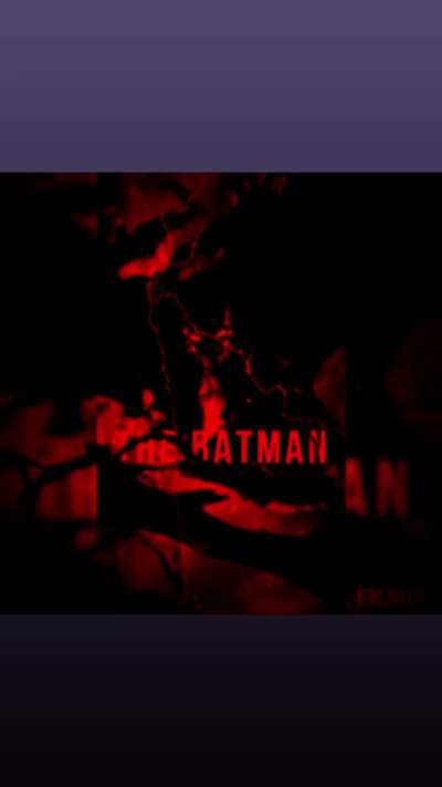 Waiting for The Batman to arrive