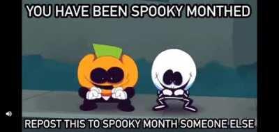 Get spooky monthed