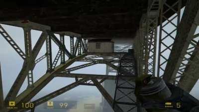 Beautiful moment of Half-Life 2.