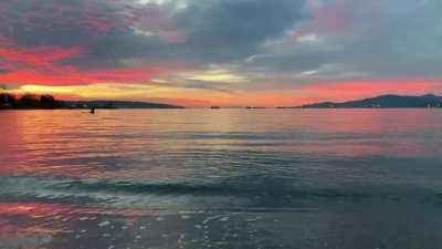 B.C. Canada Sunset not too shabby