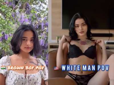 Brown Boi vs White Man POV