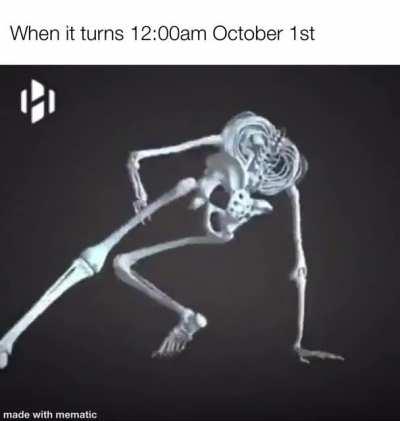 Spooky month is upon us