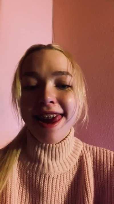 one little drop and I will be the happiest girl on earth