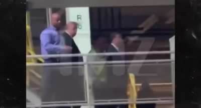 Trump seen flipping off a Ford worker who yelled 