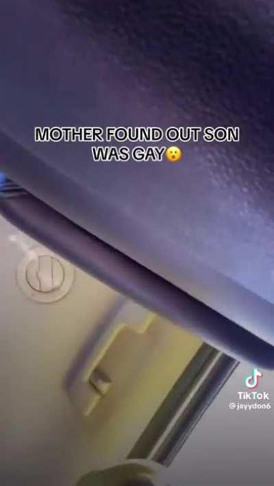 Mom finds out son is gay 