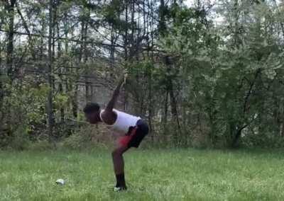 third ever double backflip in the world