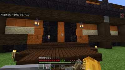 Using walls on the sides looks really cool.