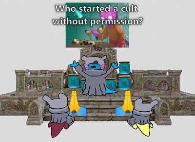 Who started a cult without permission?