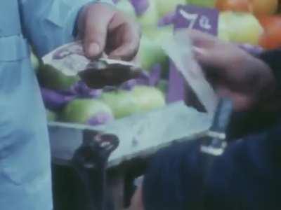 De compras en Buenos Aires, filmacion realizada en Julio de 1975.