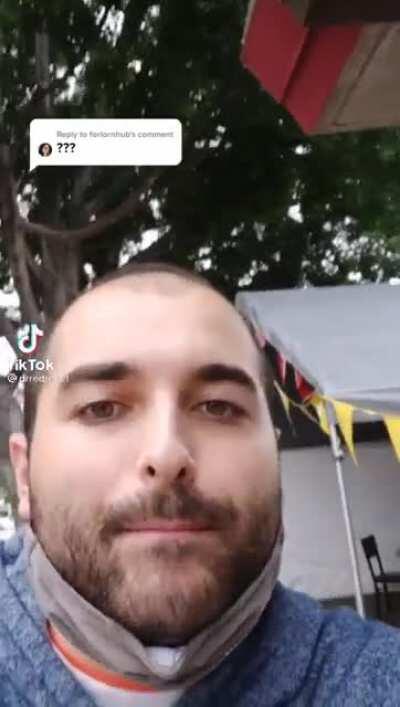 Just eating a burger and this walks by. No questions asked.