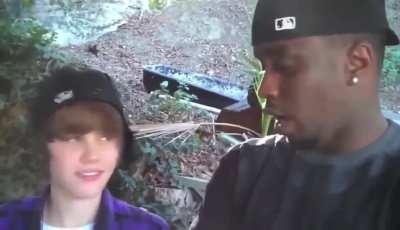 Footage of 40-year-old P. Diddy saying he wants to have a 48-hour sleepover with Justin Bieber, who was only 15 at the time.