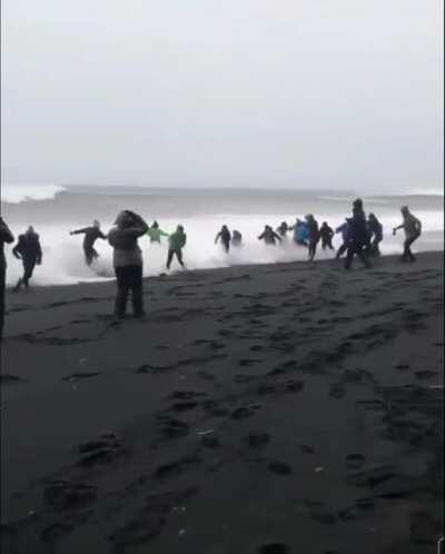 When people don't respect the power of the ocean