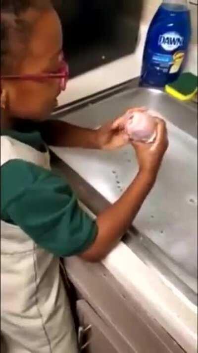 That's some clean chicken tho