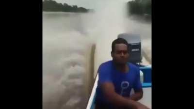 They're probably crazy ass adventurers to do this shit.