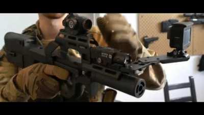 A very minimalistic setup.