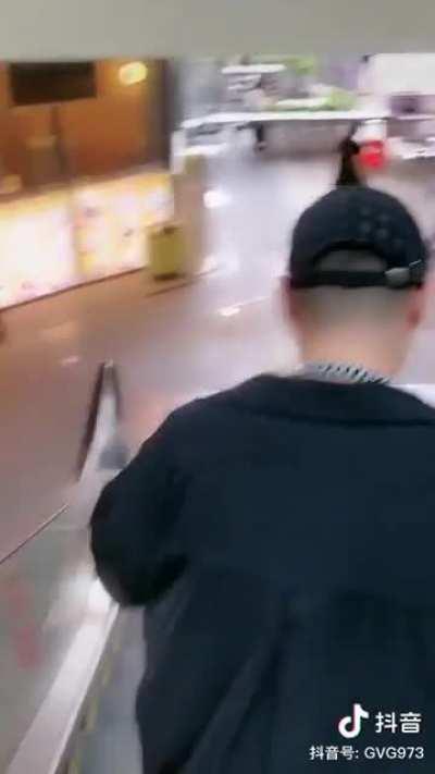 Don't lick my ice cream!