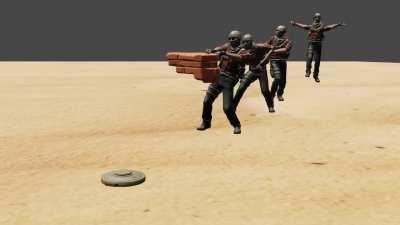 Taliban mine clearing tactics caught on video