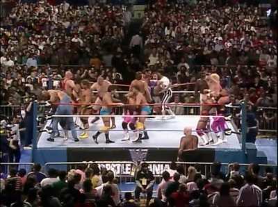20-Man Battle Royal, WWF Wrestlemania IV (Aired March 27, 1988 from Atlantic City, New Jersey)