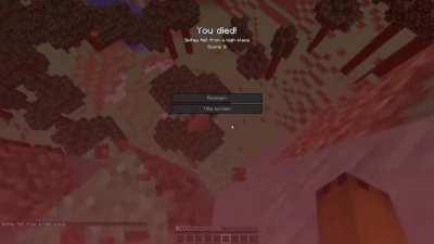 all your minecraft pain in one video