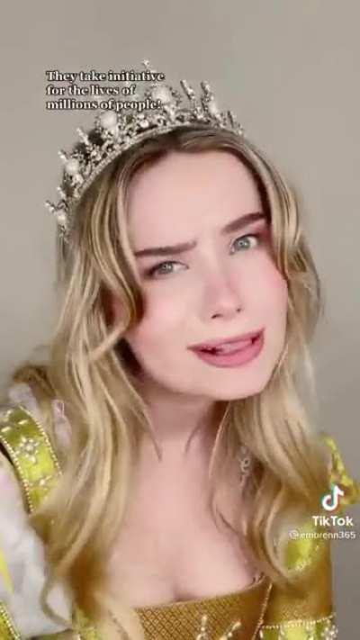 It’s the facial expression for me.