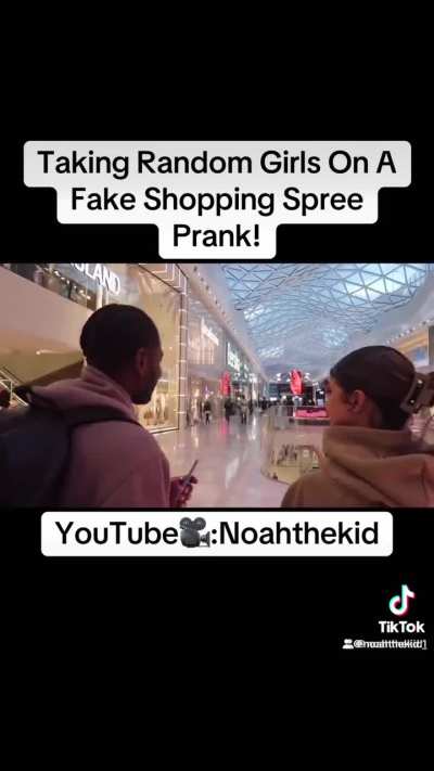 Taking Girls On A Fake Shopping Spree Prank!