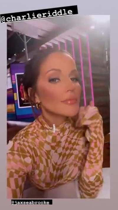 Ready for her close-up Kay