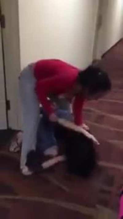 Woman stamped on by furious attacker