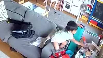 Toddler saves her father's life by getting his glucose tablets when he was suffering from hypoglycaemia.