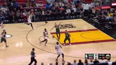 [Highlight] Adebayo denies Derrick White at the rim and finishes at the other end