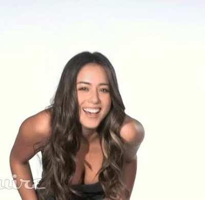 I wanna hug Chloe Bennet so everything feels good...