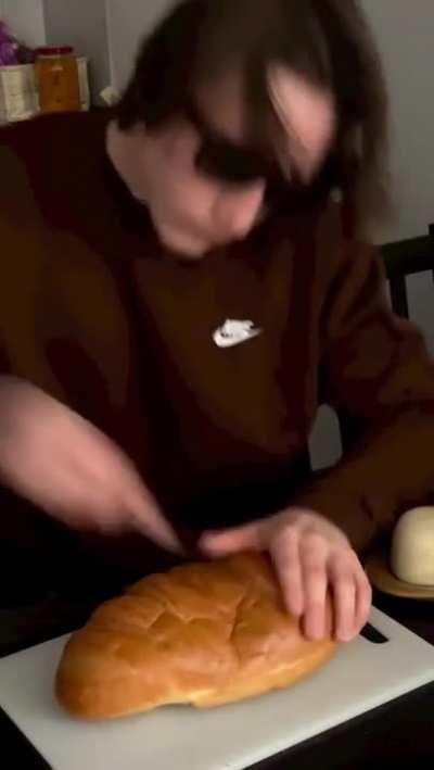 He took the easy way out