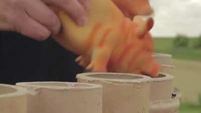 Rog recording an early version of 