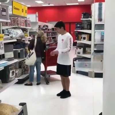 He turn that video into a kitkat commercial