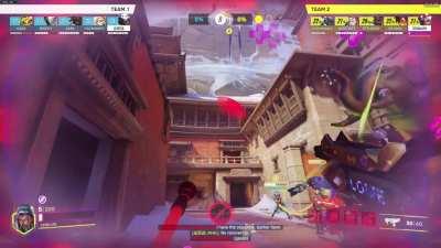 When you land the sleep dart on the Sombra (better with sound)