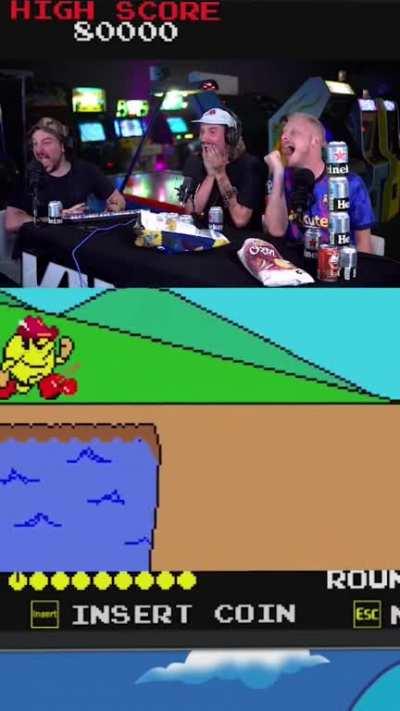 The excitement in this one