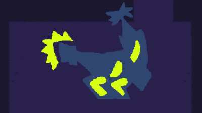 About to fight the Gheis in Deltarune Chapter 4